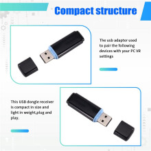 Portable USB Adapter Wireless Adaptor Receiver for Steam VR USB Dongle Receiver for Valve Index (2-Pack) New Black