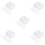 10Ensembles Palette Fond De Portable Transparent Kit 8