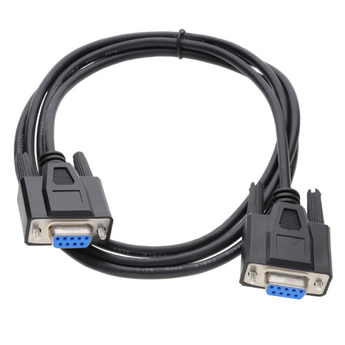 kenable 9 Pin DB9 Serial RS232 NULL Modem High Speed  Shielded Cable 1.5m 1