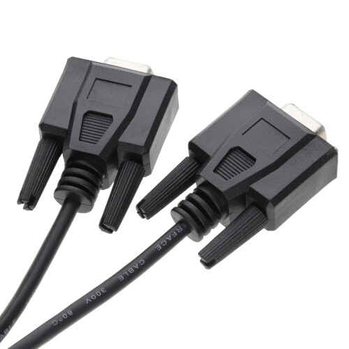 kenable 9 Pin DB9 Serial RS232 NULL Modem High Speed  Shielded Cable 1.5m 2