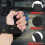 Paar schwarze Polyester-Hantelstützen für Krafttraining 3