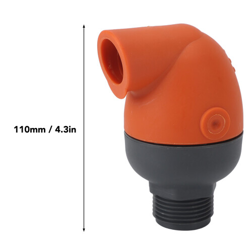 Automatic Air Vacuum Relief Valve for Drip Irrigation 1/2in Plastic 1