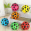 Elastischer Space Bouncing Foam Ball 66 mm Grün für Hand-Auge-Koordination 4