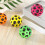 Elastischer Space Bouncing Foam Ball 66 mm Grün für Hand-Auge-Koordination 3