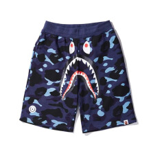 (Dark Blue,5XL)Short imprimé tête de requin camouflage logo populaire neuf loisirs été jeunesse