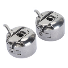 Set di custodie per bobine in acciaio inossidabile resistente, per macchina da cucire domestica, ricambio