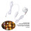 2Pcs USB Dimmable Mini Spotlights 5V Aluminum, 6.6ft Cable 6