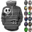 (Coffee,4XL)Nightmare Before Christmas 3d Printed Pullover Hoodie Jacket Coat Sweatshirts 2