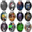 (Black,XL)Nightmare Before Christmas 3d Printed Pullover Hoodie Jacket Coat Sweatshirts 5