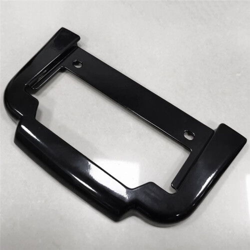Black Rear License Plate Frame Mount for  Tri Glide Ultra Classic 2011- 2