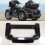 Black Rear License Plate Frame Mount for  Tri Glide Ultra Classic 2011- 8