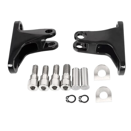 Rear Foot Peg Mount Bracket for  Road King Electra Glide FLHTCU FLHTK 2