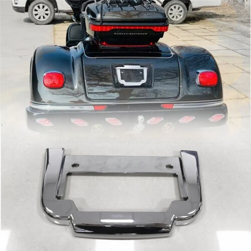 Chrome Rear License Plate Frame Mount Fit for  Tri Glide FLHTUTG FLHTCUTG 1