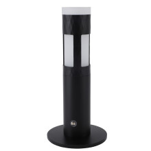 Lampada da tavolo a forma di vaso 1800mAh 21x10cm nero USB