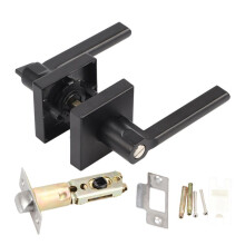 1 Set Serratura per Porta Americana Tipo A 3 Leve Leva per Privacy Serratura A Maniglia per Porta Senza Chiave per Corridoio per Camera da Letto e