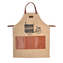 Fashion Aprons Woman Men Work Aprons,Chef Aprons for Women Men, Coffee Accessories