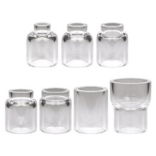 41Pcs TIG Welding Torch Nozzle Ring Cover Gas Lens 4 -12 Glass Cup Kit for WP17/18/26 Torch, 2.4mm
