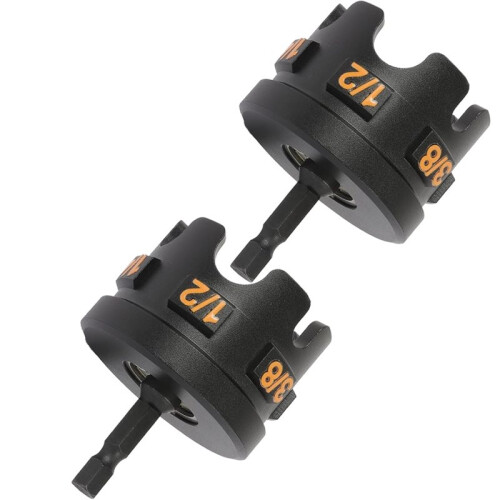Nut Zipper Drill Attachment, Hex Shank Nut Driver for 1/4in 3/8in 1/2in Threaded Rods,Nut Drill Bit Socket Wrench Tool