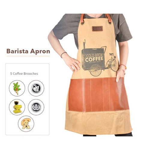 Grembiuli Alla Moda per Donna e Uomo, Grembiuli da Lavoro, Grembiuli da Chef per Donna e Uomo, Accessori per il Caffè 1