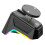 Wireless Mouse Magnetic Charging Base with Breathing Light Effect for  or  GPW4 Second Generation Black 1
