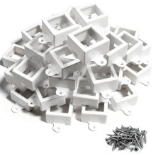 75-Pack Light Clips for H705A/B/C & H805 Outdoor Lights - Includes 150 Screws for Secure Mounting