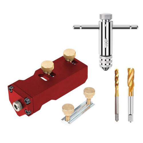 Professional Multifunctional Tools Profile Tapping Assistant 20/30/40 Series Multi-Function Drilling Threading Fixture D