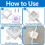 80-Pack H705 LED Light Mounting Bracket Set with Screws, Waterproof Outdoor Light Clips 4