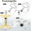 8 Piece Construction Machine Key Set, Universal Key Set, Multi-Purpose Square Wrench, for Controlling Radiators 4
