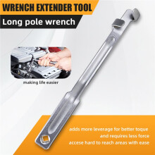 Universal Wrench Extension Tool Lever Arm Extension for Home Professional Use Adjustable Torque Wrench Extender