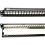 Excel Keystone Jack Mount 24 Port Patch Panel Metal Cable Management Bar 19 inch 1