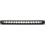 Excel Keystone Jack Mount 24 Port Patch Panel Metal Cable Management Bar 19 inch 2