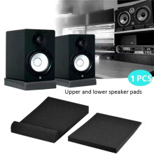 1 Pcs Acoustic Foam Pads Studio Isolation Speaker Desktop Sponge Blocks Sound Cotton Speaker Accessories 4 Inches