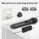 Universele U-Segment Oplaadbare Draadloze Microfoon Eén-Tot-Twee Microfoon U-Segment Home K Singer Handheldmicrofoon 7