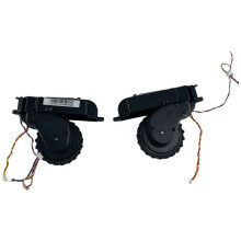 Vacuum Cleaner Drive Wheel Vacuum Cleaner Accessories Wheel for Conga 3290 3390 3490 3590 3690 3790 3890 Black