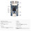 Waveshare for Raspberry Pi Rp2350A Usb  Development Board Dual-Core Dual-Architecture Processor 150mhz Frequency 7
