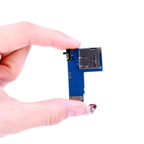 Two in One Dual System Switcher Micro-/TF Card Memory Storage Board Double TF Card Adapter for Raspberry Pi B+ 2B 3B 1