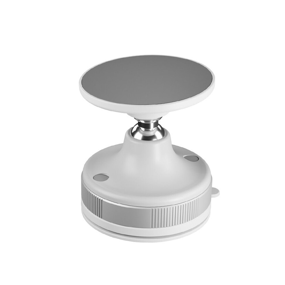 Vacuum Suction Cup For Car Phone Holder 360 Rotation Magnetic Bracket Smartphone Stand For Car Home Kitchen White 6031526602380