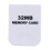 White Memory Card High Speed Flash Memory Chip Easy to Use for   Gamecube GC NGC Game 32MB 1