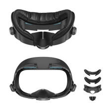 Face Mack Cover for Meta Quest 3 Breathable Comfort VR Mask Face Interface Replace Ice Silk Fabric Pad VR Glasses Part