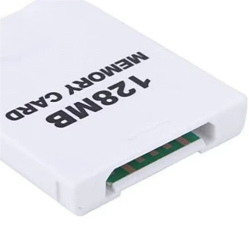 White Memory Card High Speed Flash Memory Chip Easy to Use for   Gamecube GC NGC Game 16MB 1