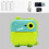 2,4 Polegadas Crianças Câmera Instantânea Imprimir Imagem Hd Câmera Digital Crianças Brinquedo Brinquedos Vídeo Registro Papel Térmico 6