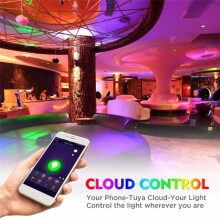 Tuya GU10 LED Bulb Dimmable 5W AC200-240V WIFI+ Life App Control Work with Alexa Home 3PCS