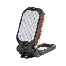 Lampe de Travail COB Rechargeable par USB, Lampe de Travail Portable Magnétique Suspendue, Lumières D'Urgence pour Camping en Plein Air B