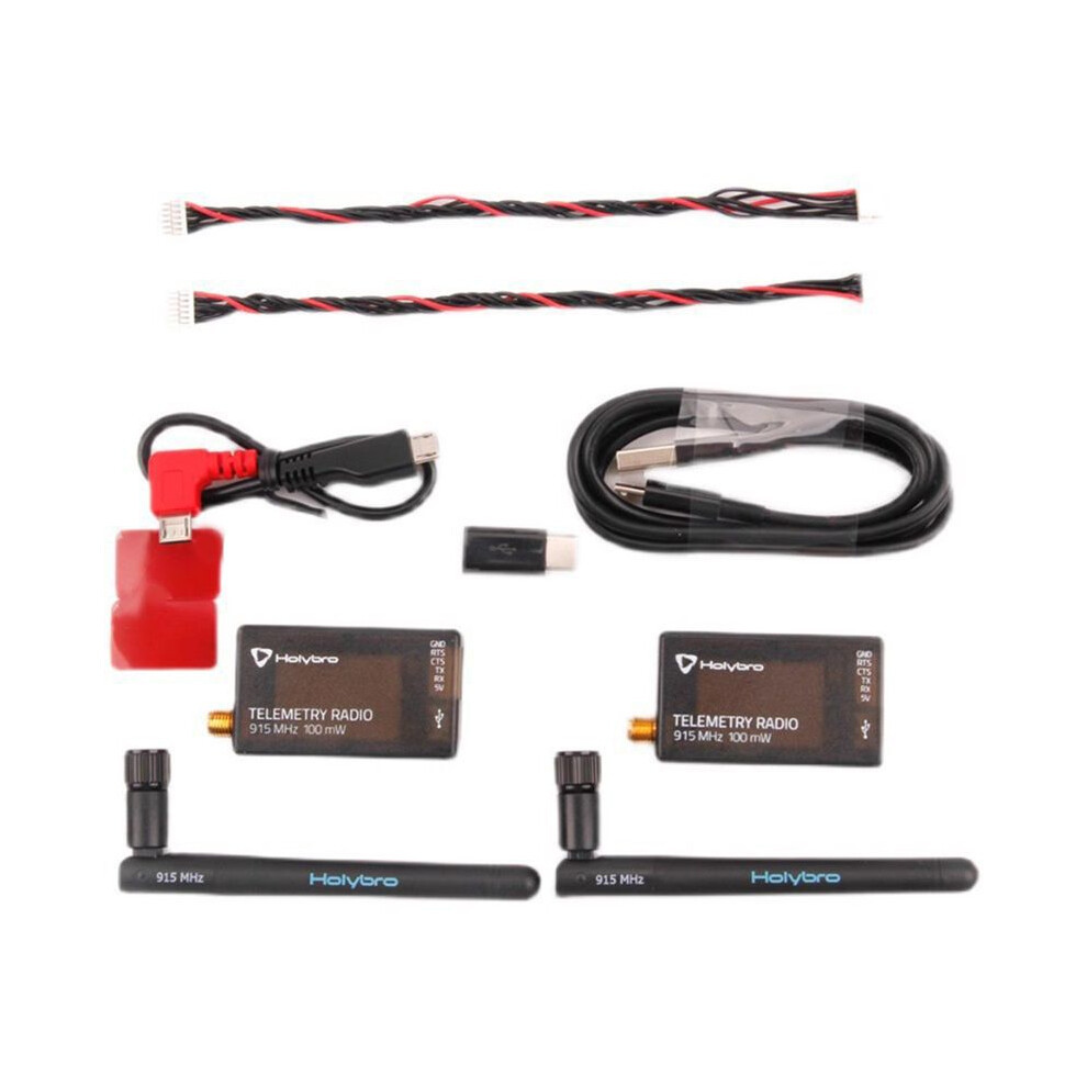 Holybro Sik Telemetry Radio V3 100Mw 915Mhz Open-Source Sik Firmware For Pixhawk Flight Controllers 100Mw 915Mhz 6031076958913