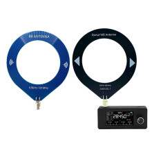 SI4732 Radio Odbiornik 9.9KHz-181MHz Przenośny Radioodbiornik Krótkofalowy + 2XL Antena Pętlowa SW LW AM FM SSB Radio SI4732
