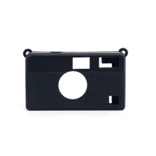 Beschermhoes Slijtvaste Valbestendige Zachte Shell Fit Cover Effen Kleur Camera voor H35 Filmmachine Zwart