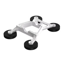 Magnetische Dakmontagebeugel voor Starlink Gen 3, 4 Magnetische Bases, Gebruikt voor Campers, Boten, Vrachtwagens Wit