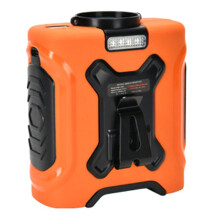 Portable Waist Fan 10000mAh Rechargeable Neck & Clip Fan with Strong Wind Ideal for Outdoor, Camping, Lighting B