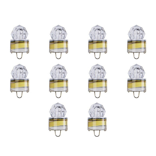-LED-Licht für Wasserdichte Angelköder, Wasserdichtes Angelköder-Licht, Tiefe Tropfen, Unterwasser-Fischköder-Lampenlichter, E