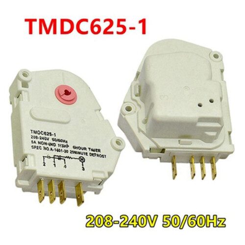 Replacement Defrost Timer for Midea/ /  Refrigerator Defrosting Timer Refrigerator Timer Control TMDC625-1